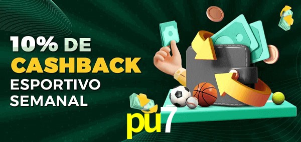 10% de bônus de cashback na pu7